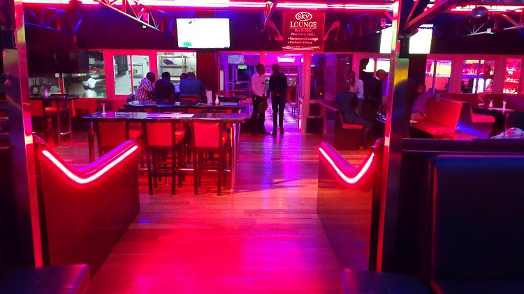 The red-themed main restaurant. It is spacey, airy and cushy.-Photo by Albert Amenya. The red-themed main restaurant. It is spacey, airy and cushy.-Photo by Albert Amenya.